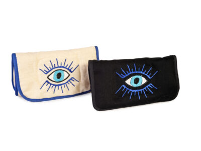 Evil Eye Mirror Pouch