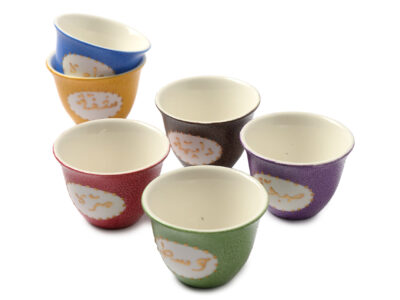 Helwe Murra Colorful Porcelaine Shaffe
