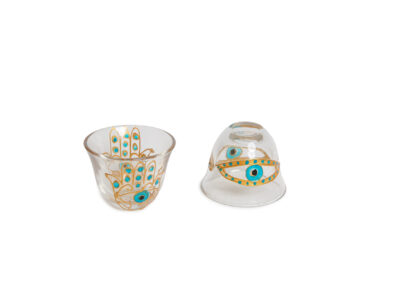Kaf Fatima Glass Shaffe