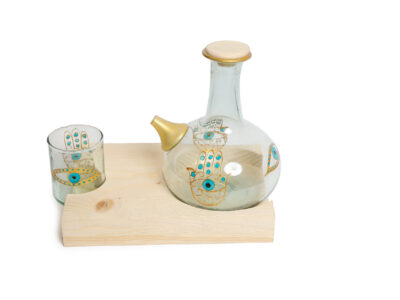 Kaf Fatima Jug and Glass Set