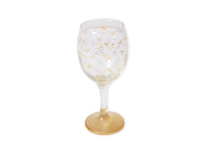 Birds Wine Glass